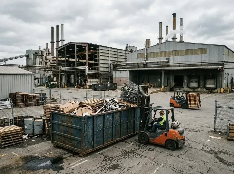 industrial-factory-scrap-conta-003 — frequently asked questions, Cheap Roll-off Dumpster Rentals in St. James, MO